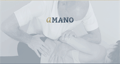 Desktop Screenshot of amanosteopatia.com